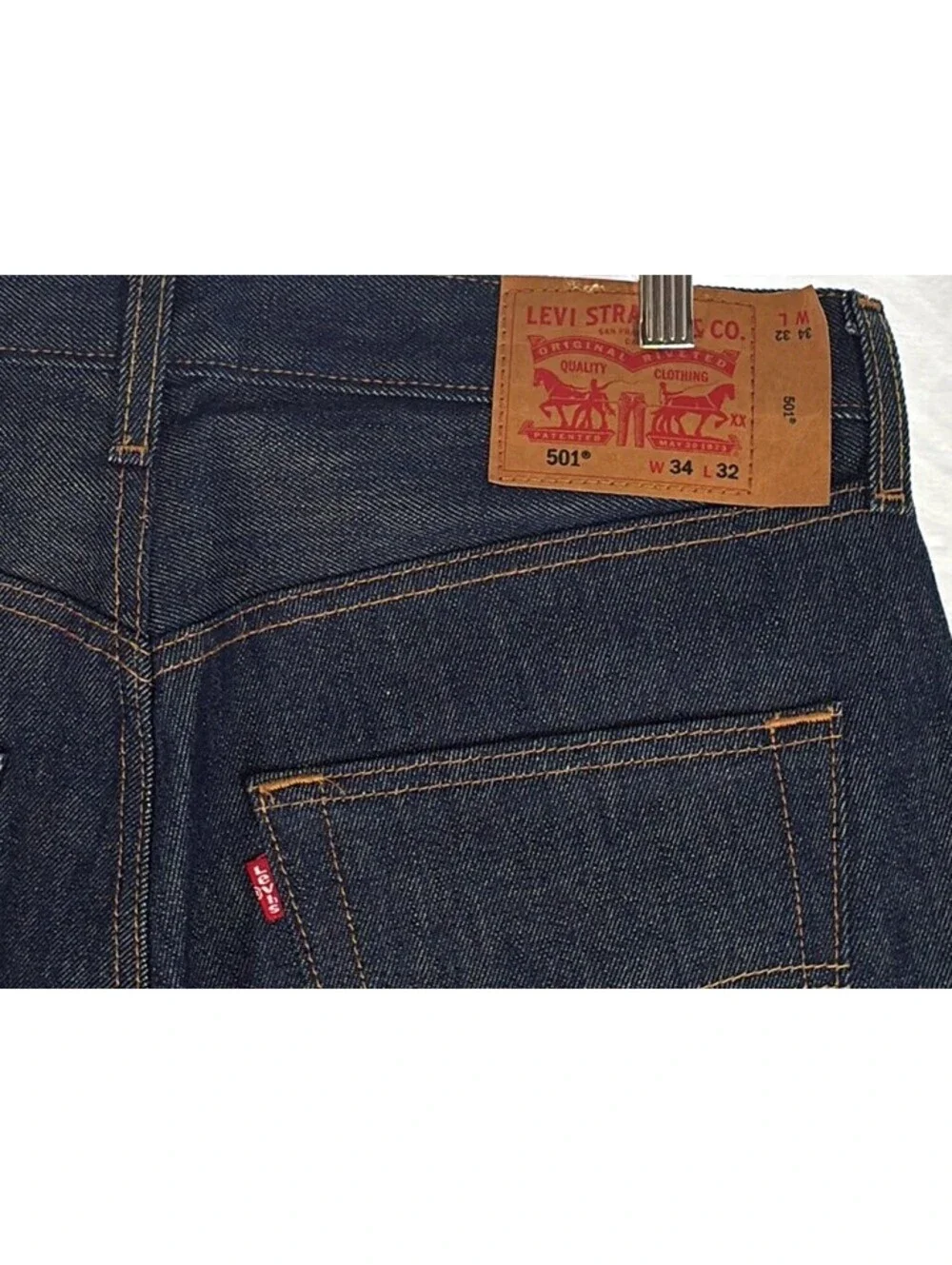 Modern Levi's 501 Original Fit NWOT Jeans Waterless Button